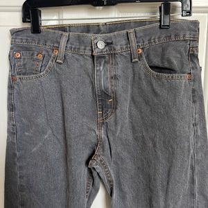 Levi’s 513 Gray 30 x 32 jeans